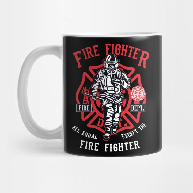 Fire Fighter by CRD Branding